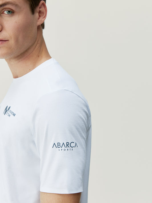 T-shirt blanc Movistar pour homme