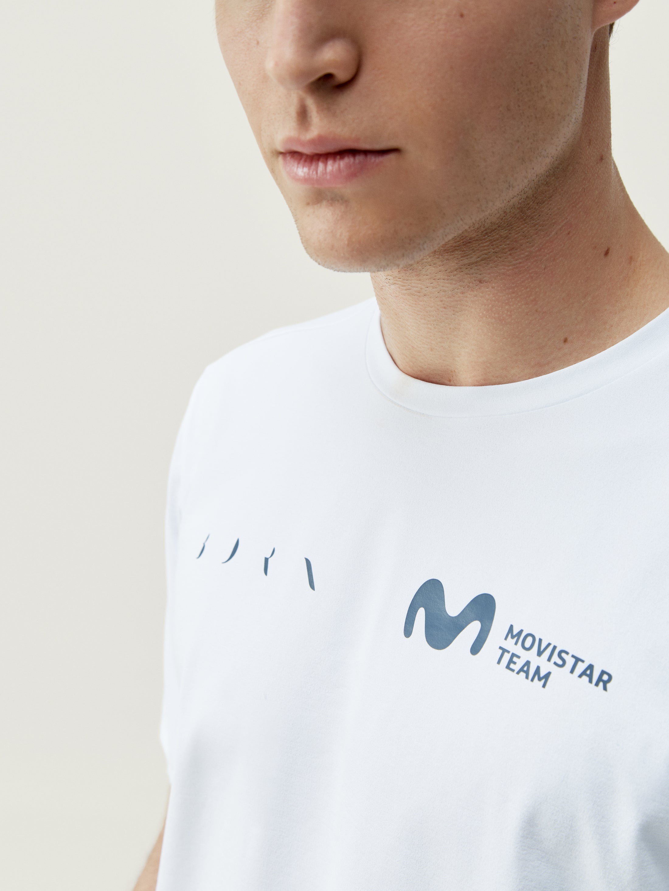 Movistar Men's T-Shirt White