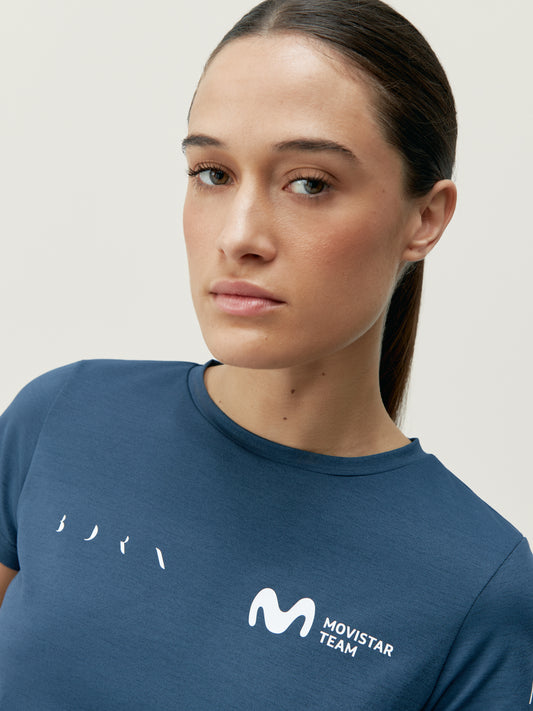 T-Shirt Women's Movistar Sea Blue