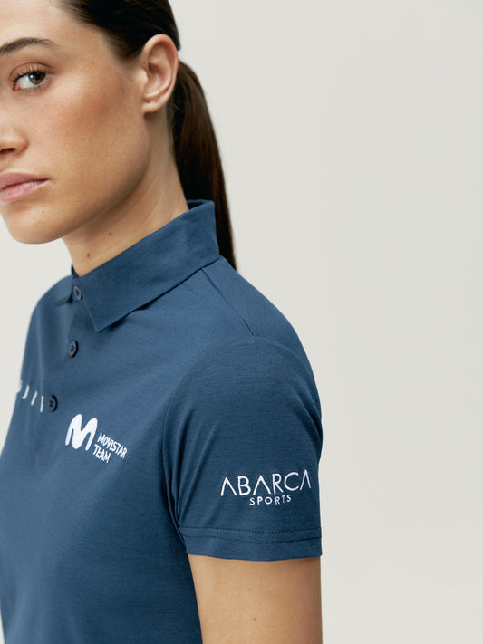 Polo Mujer Movistar Sea Blue