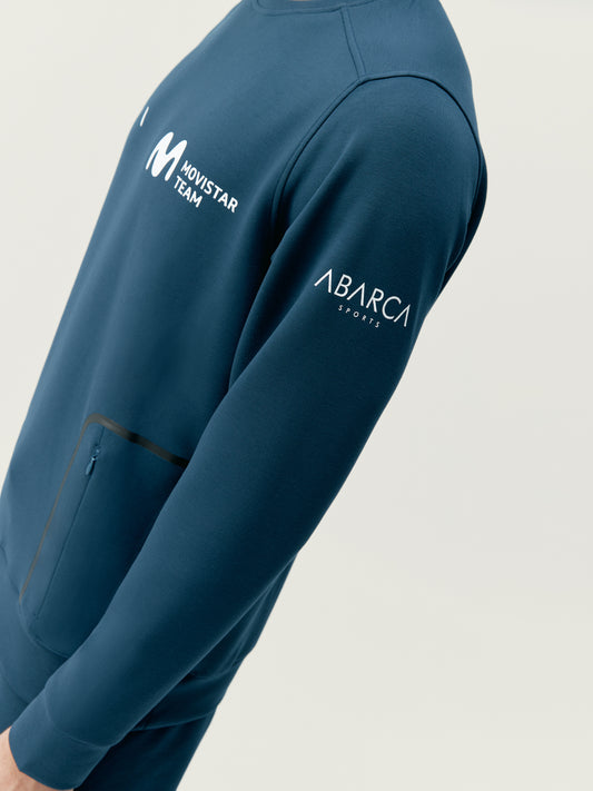 Movistar Sweatshirt in Sea Blue