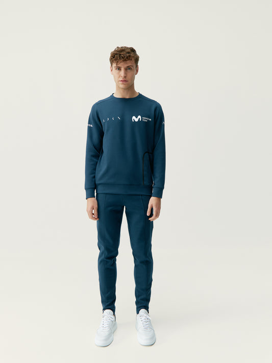 Movistar Sweatshirt in Sea Blue