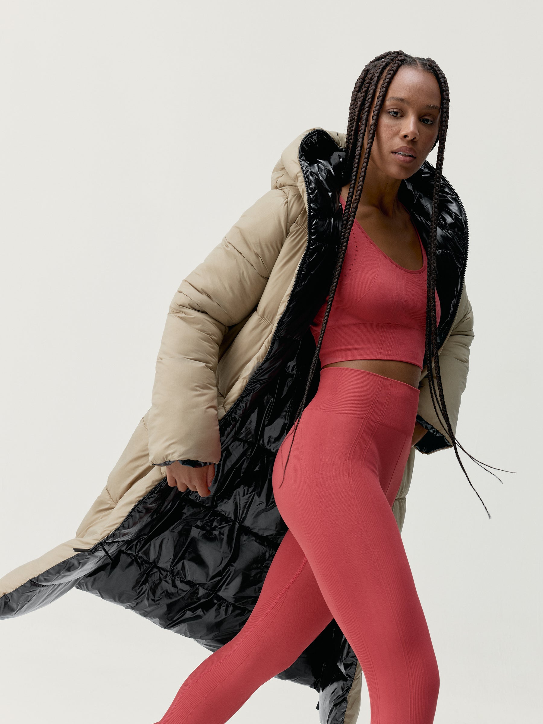 Coat Naidine Black/Stick