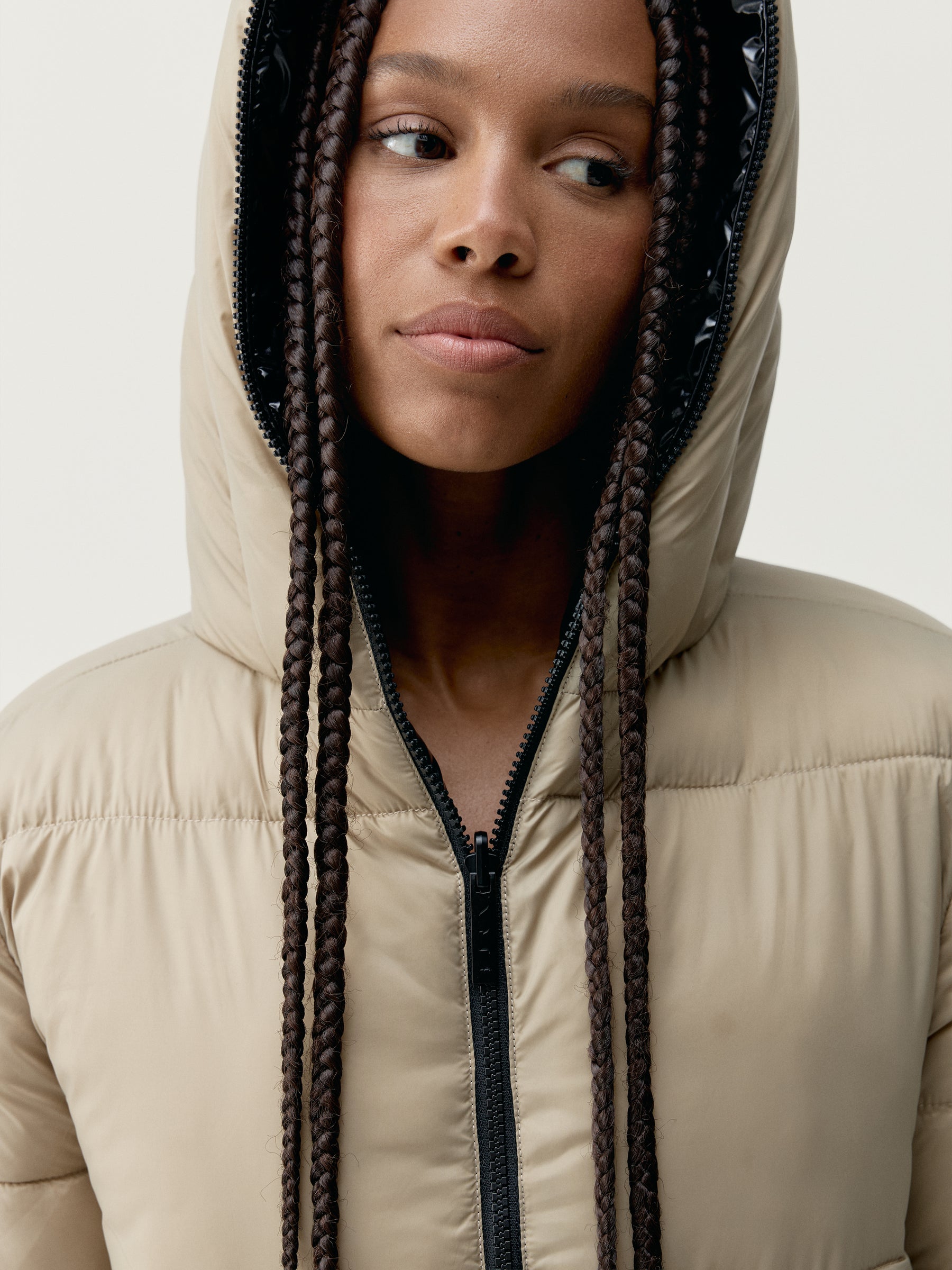 Coat Naidine Black/Stick