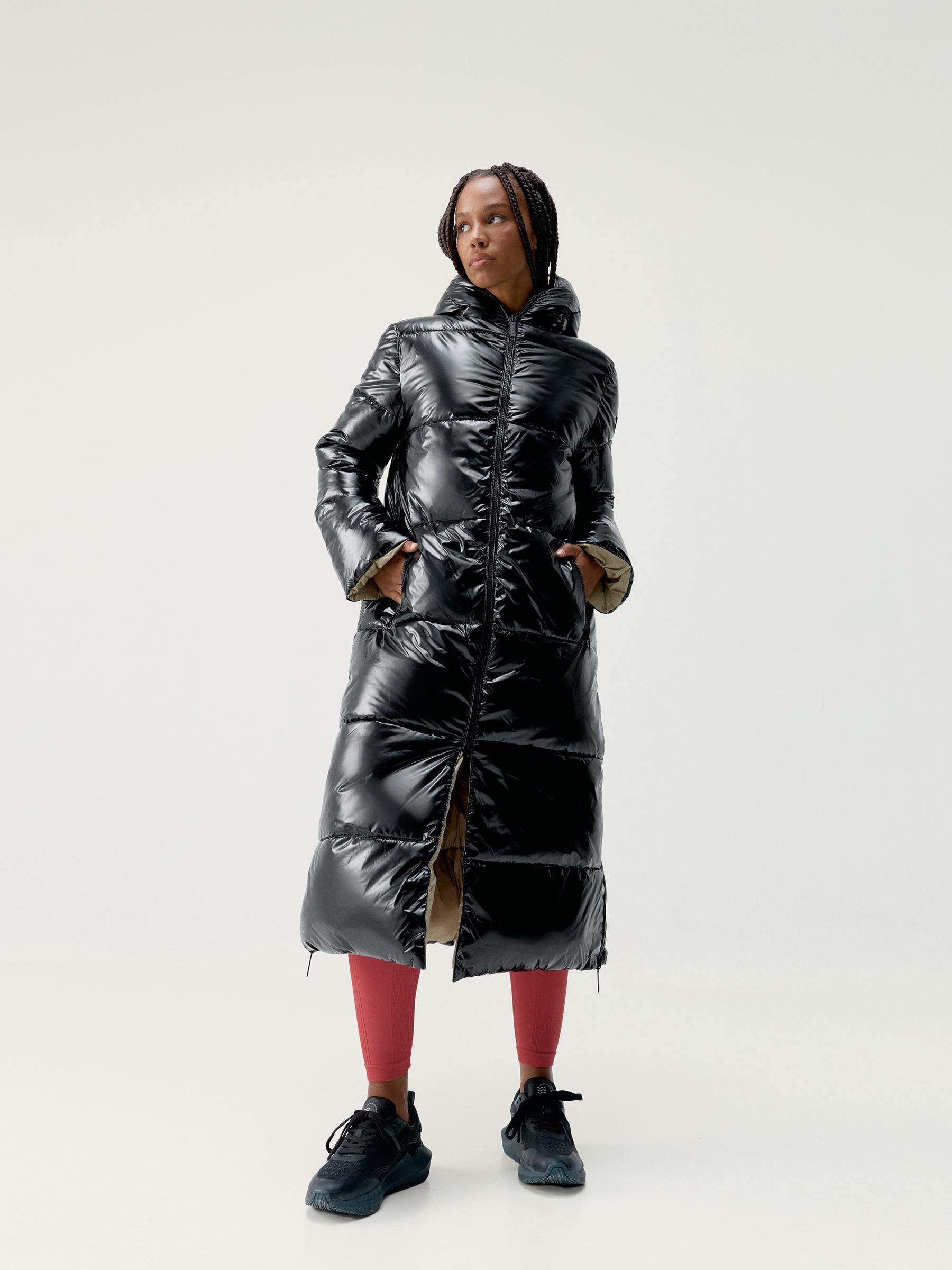 Coat Naidine Black/Stick