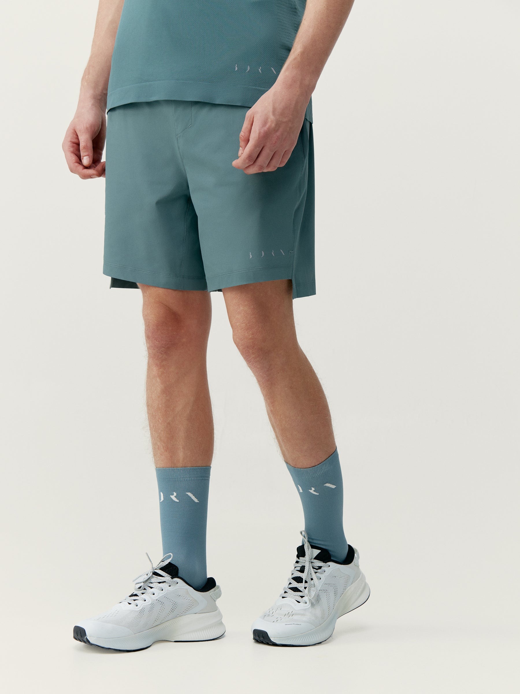 Natron Short in Grey Green/Road Gray