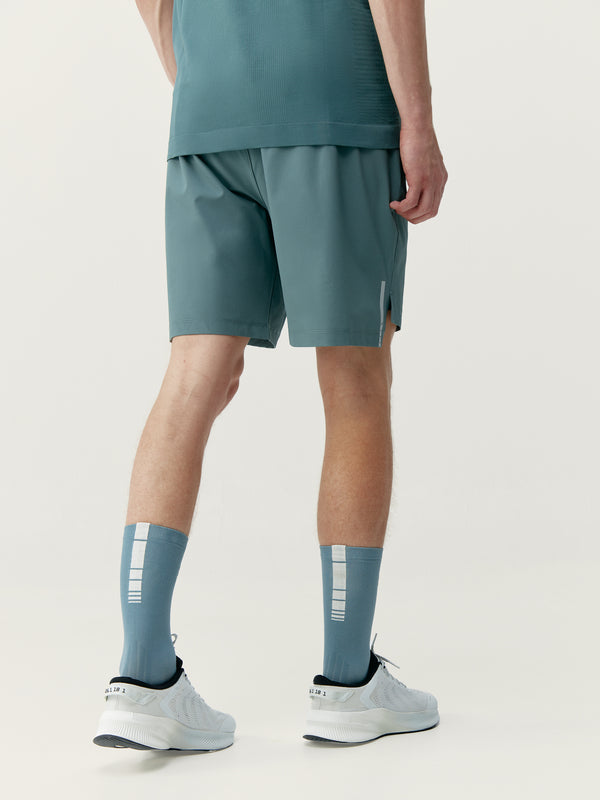 Natron Short in Grey Green/Road Gray