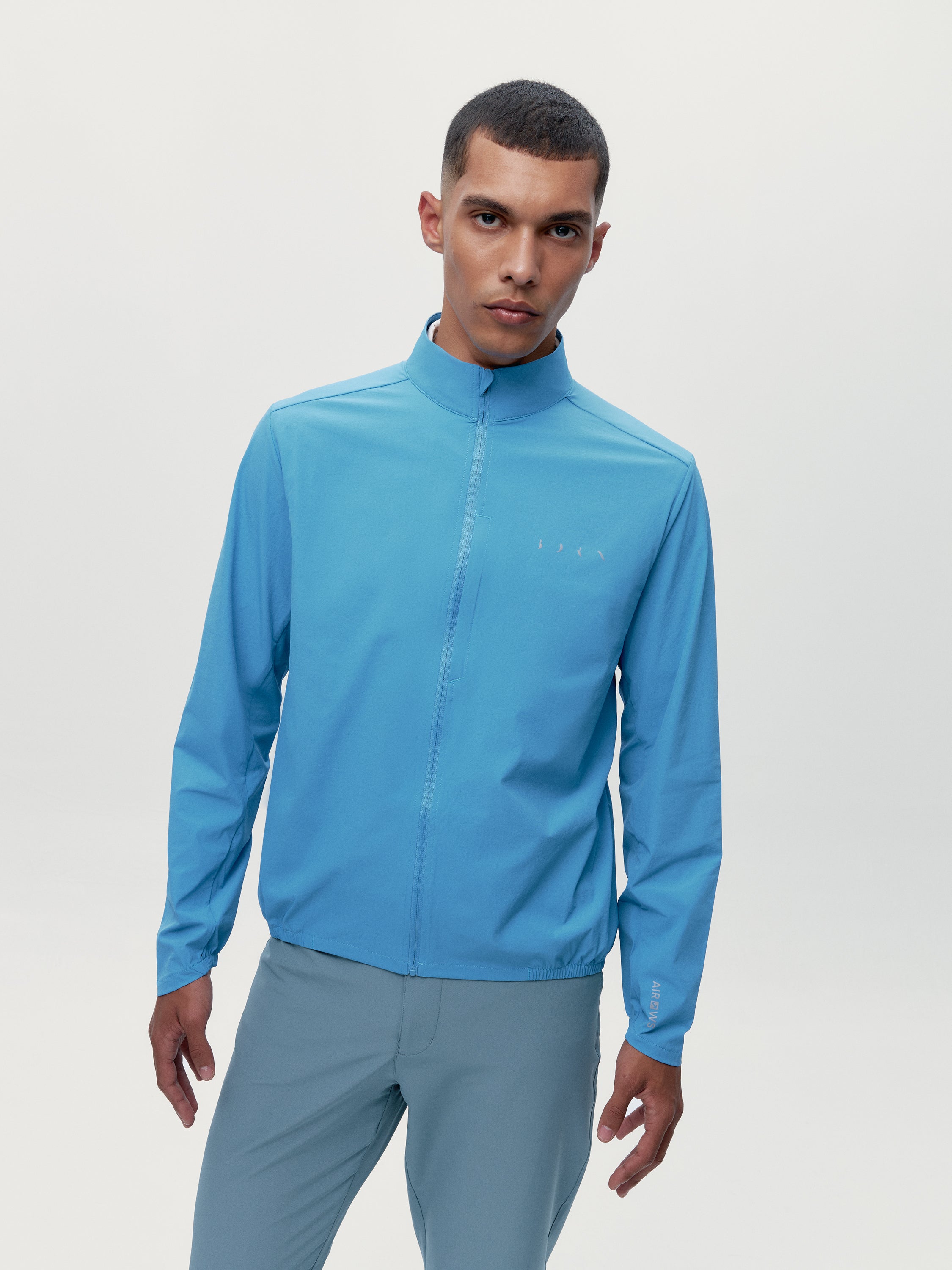 Nyasa Jacket in Celadon Blue