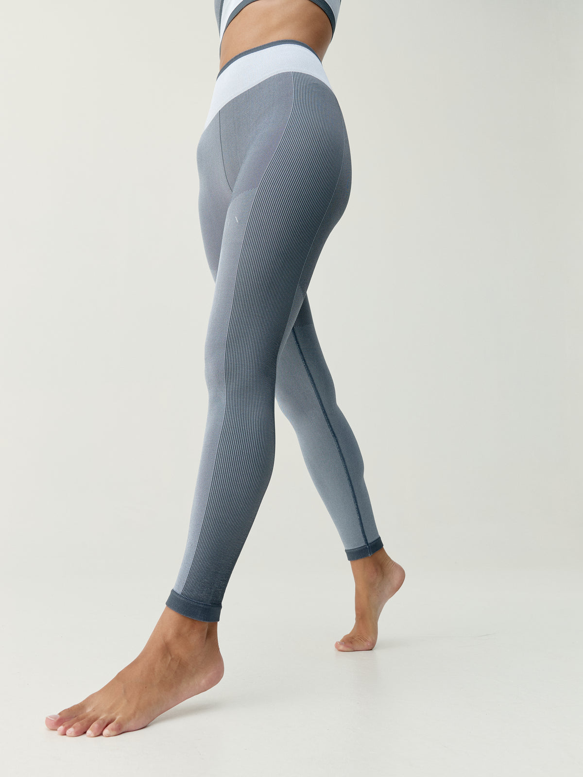 Legging Oasis Blue Ebony/White
