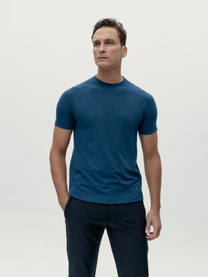 Otawa T-Shirt in Sea Blue