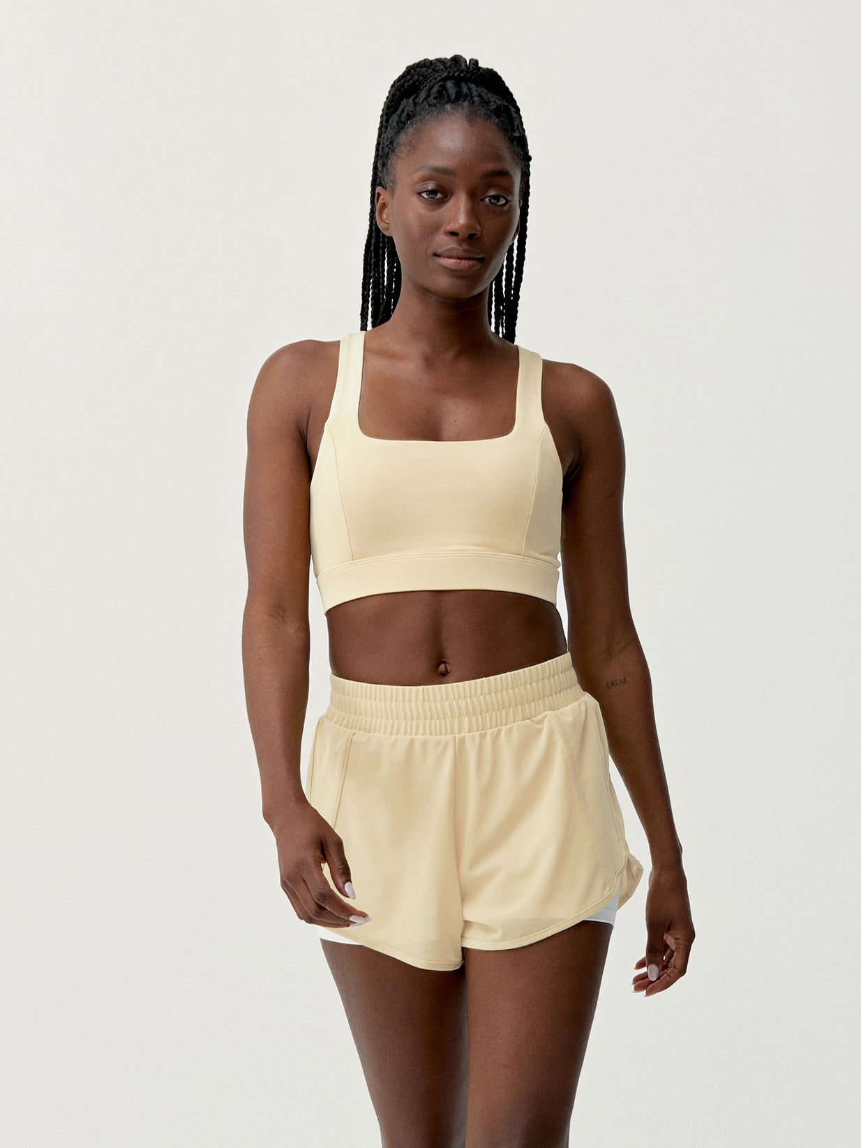 Padma Shorts in Ivory/Off White