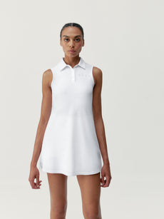 Retro Dress in White