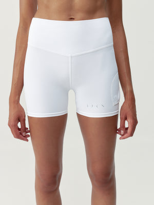 Retro Short in White