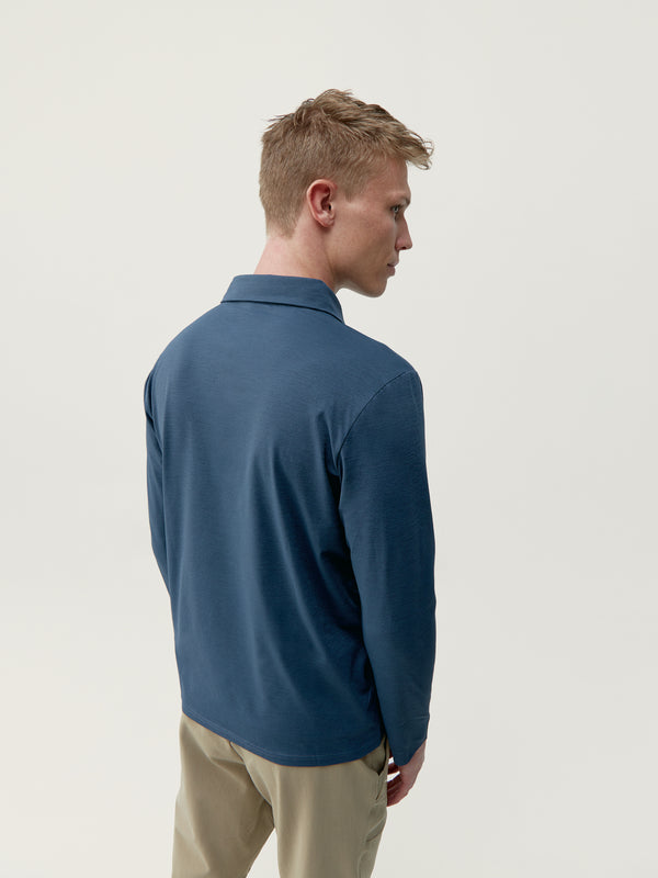 Maroni T-shirt Polo in Denim