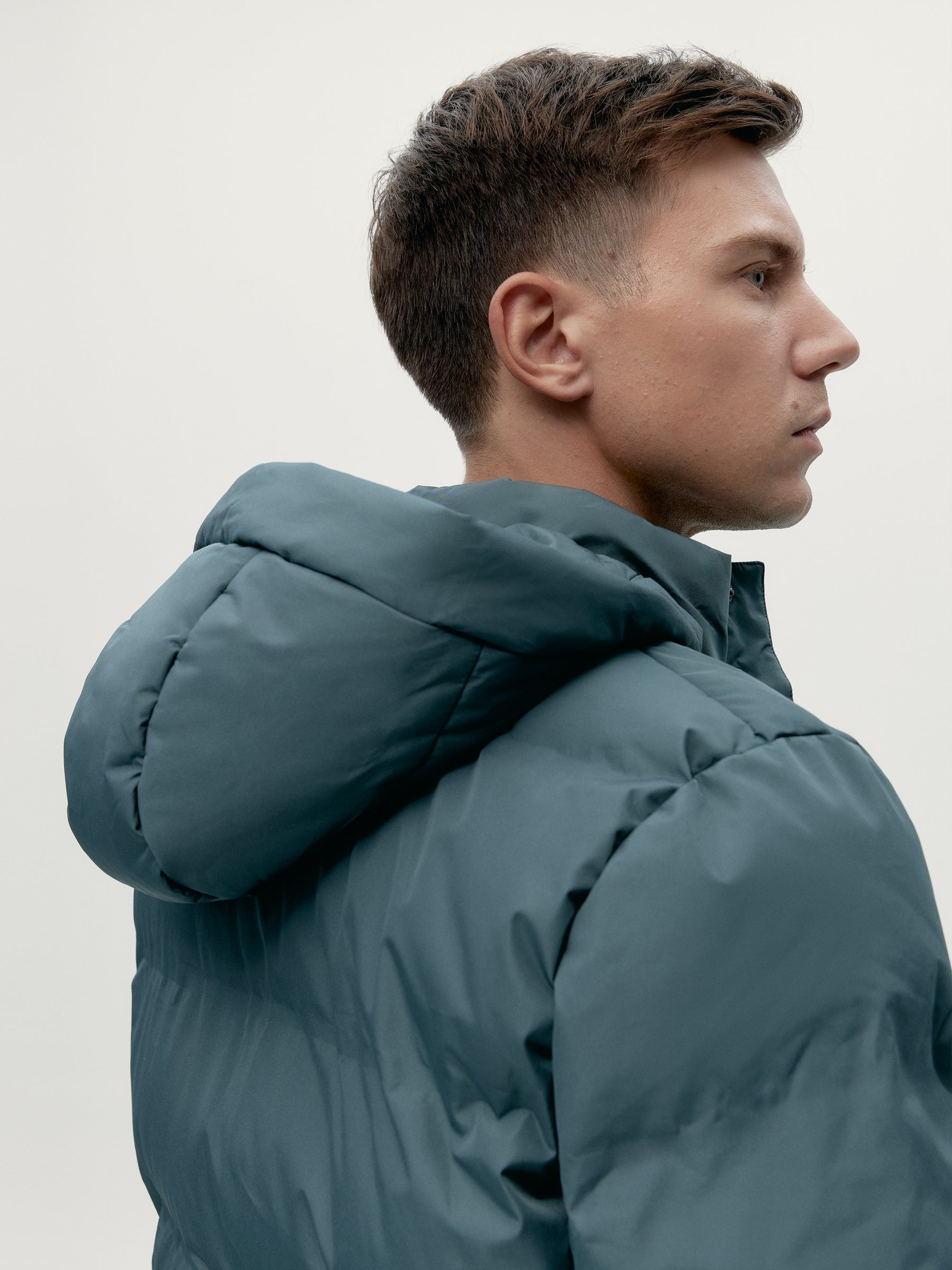 Saiko Jacket in Grey Green