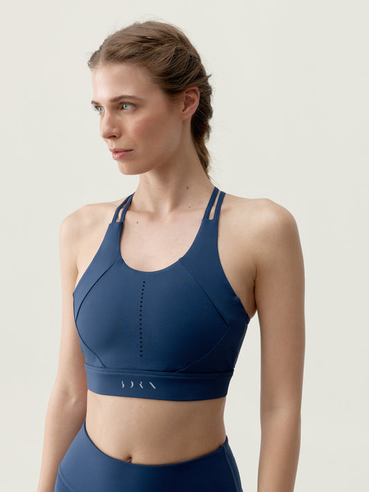 Saril Top in Sailor Blue