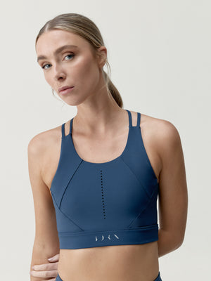 Saril Top in Sailor Blue