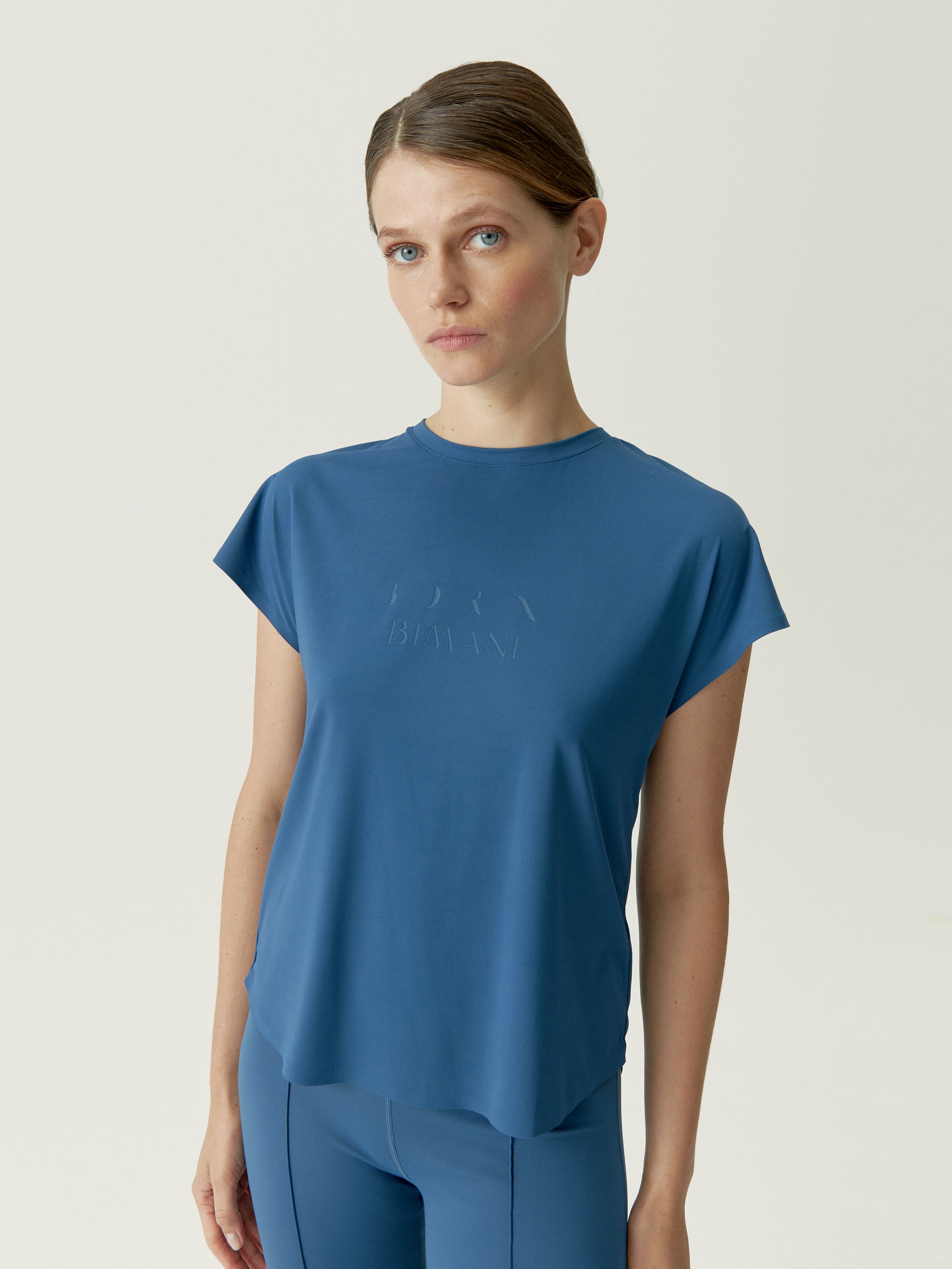Simone Shirt in Blue Neptune