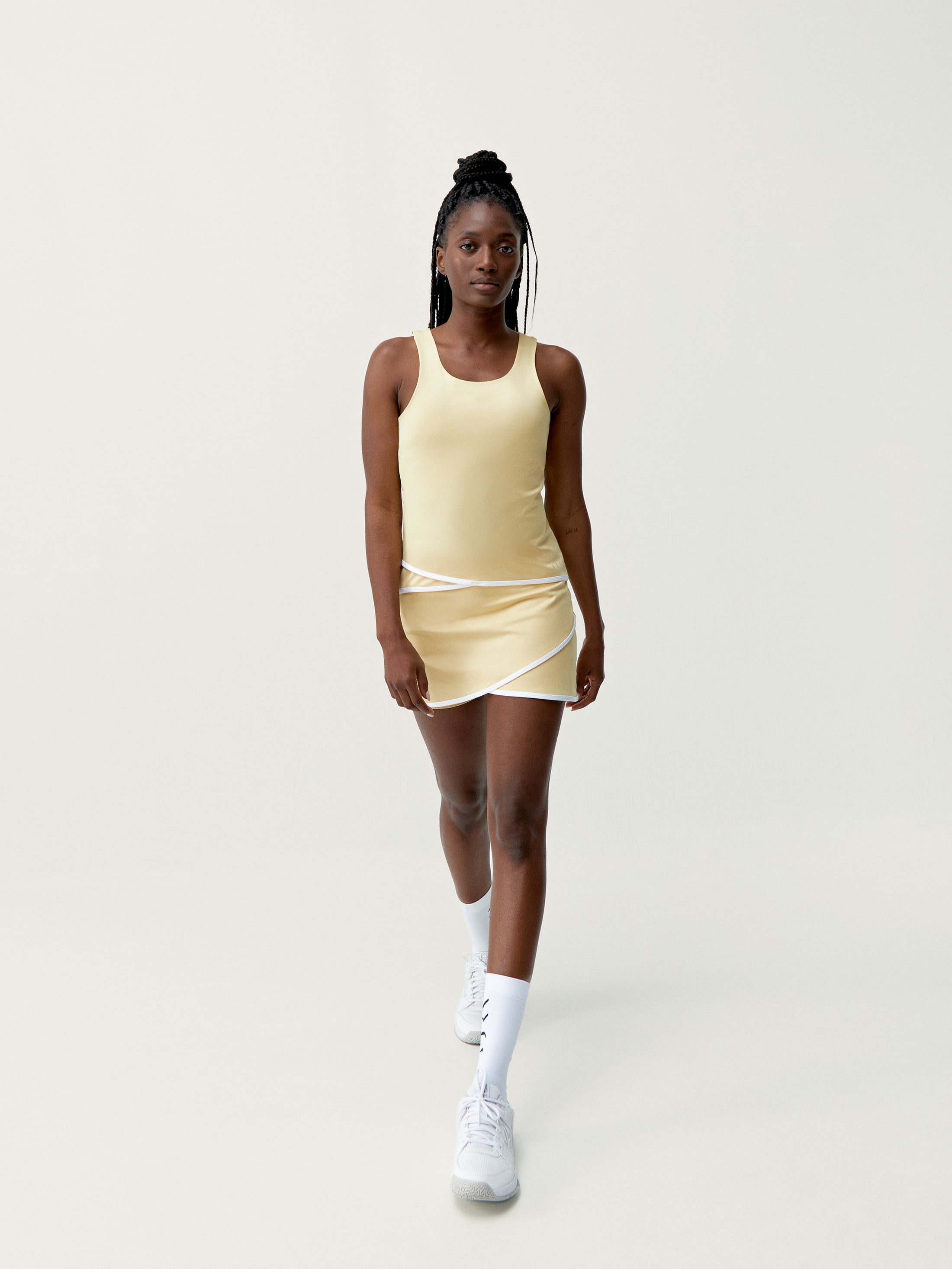 Skirt Smash Yellow Soft/White