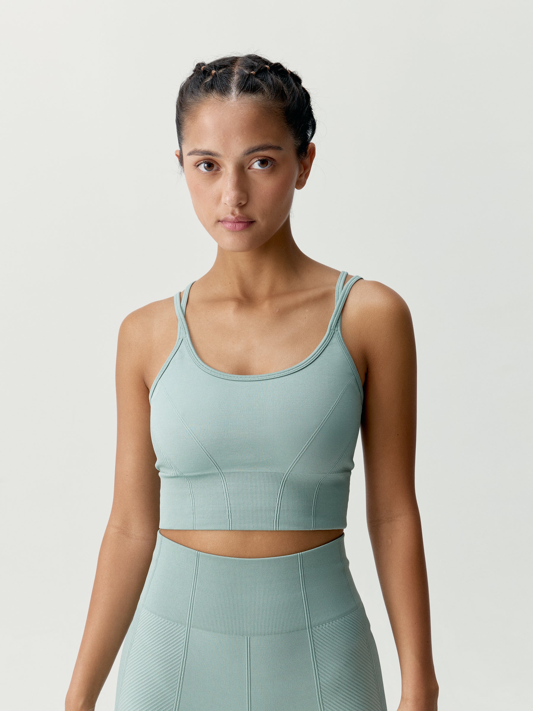 Sureya Top in Sage Green