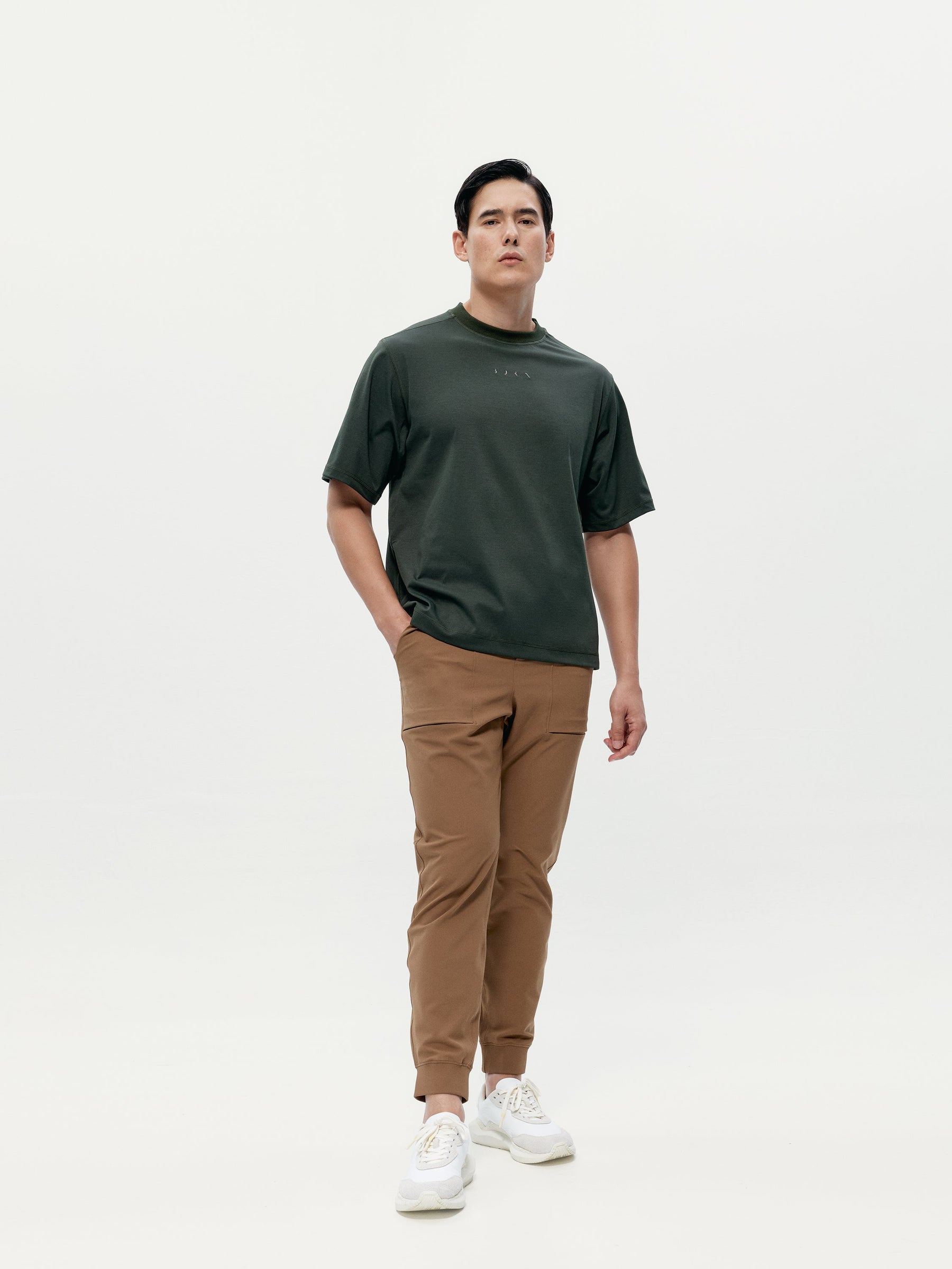 Tarn Deep Khaki T-Shirt
