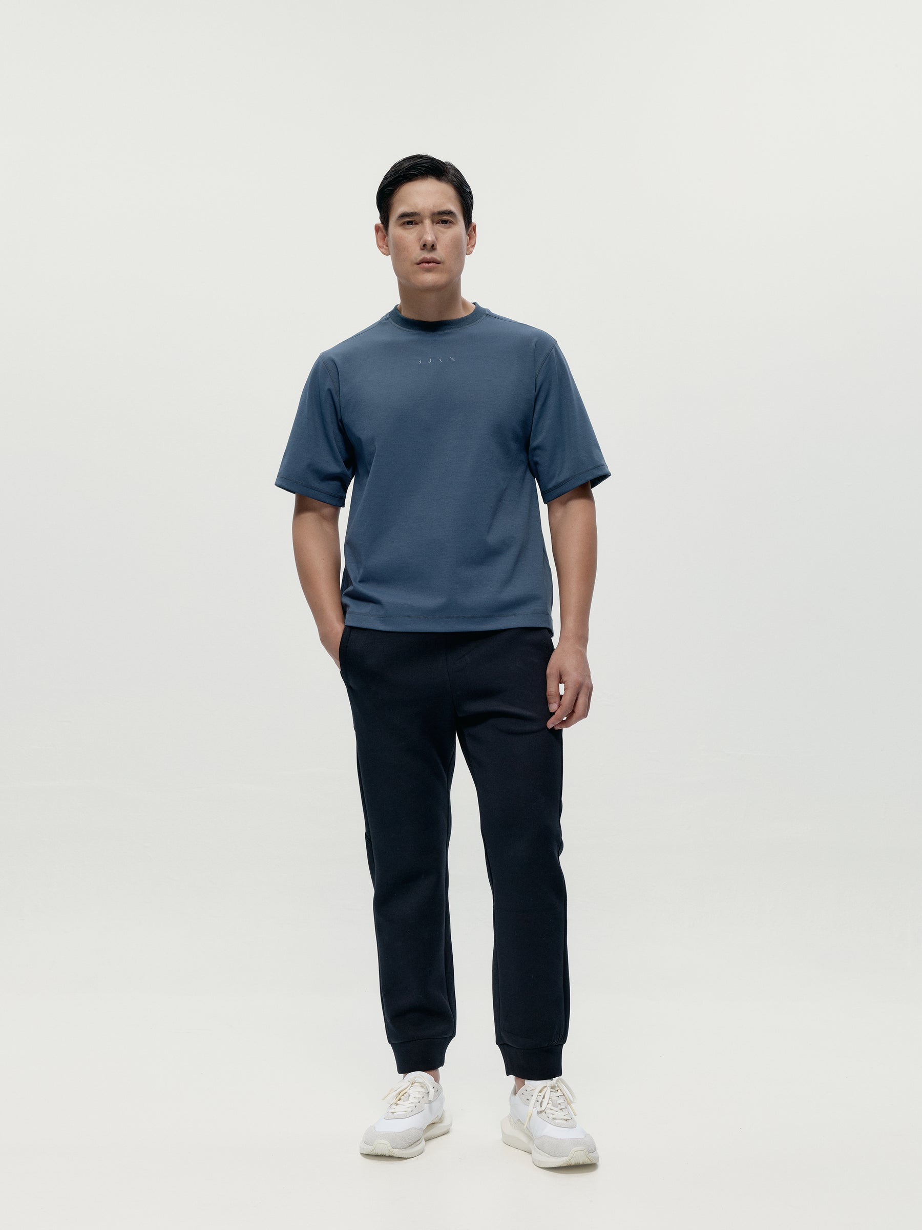 Tarn T-Shirt in Stormy Grey