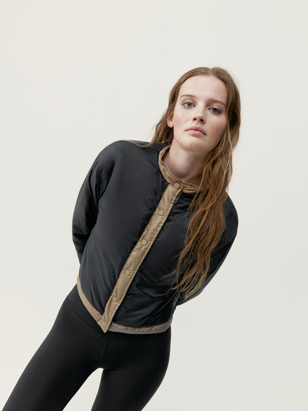 Tove Jacket in Stick/ Black