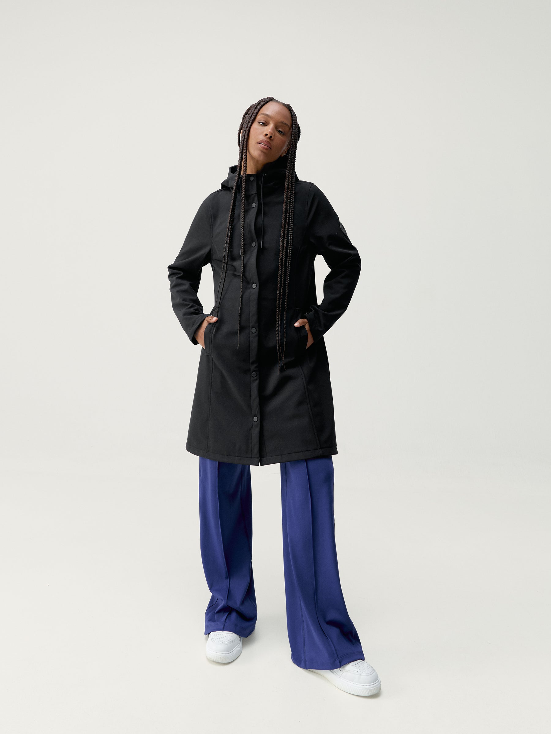 Trench Jacket in Black