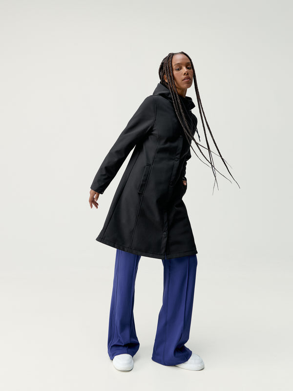 Trench Jacket in Black