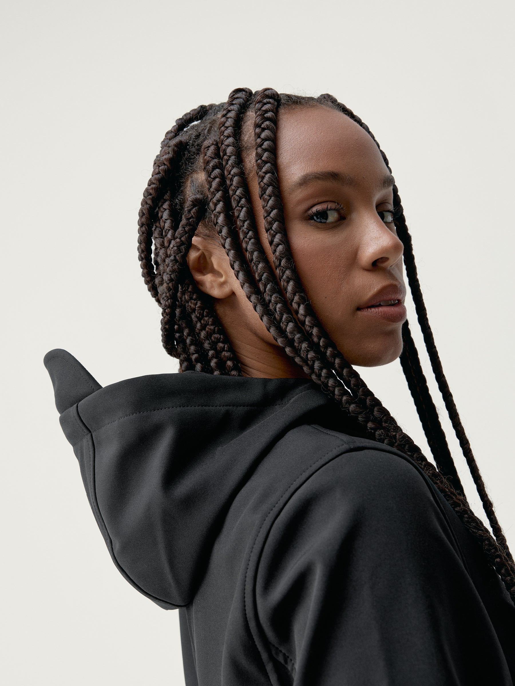 Trench Jacket in Black