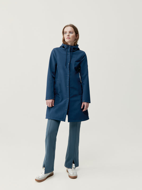 Trench Jacket in Sailor Blue