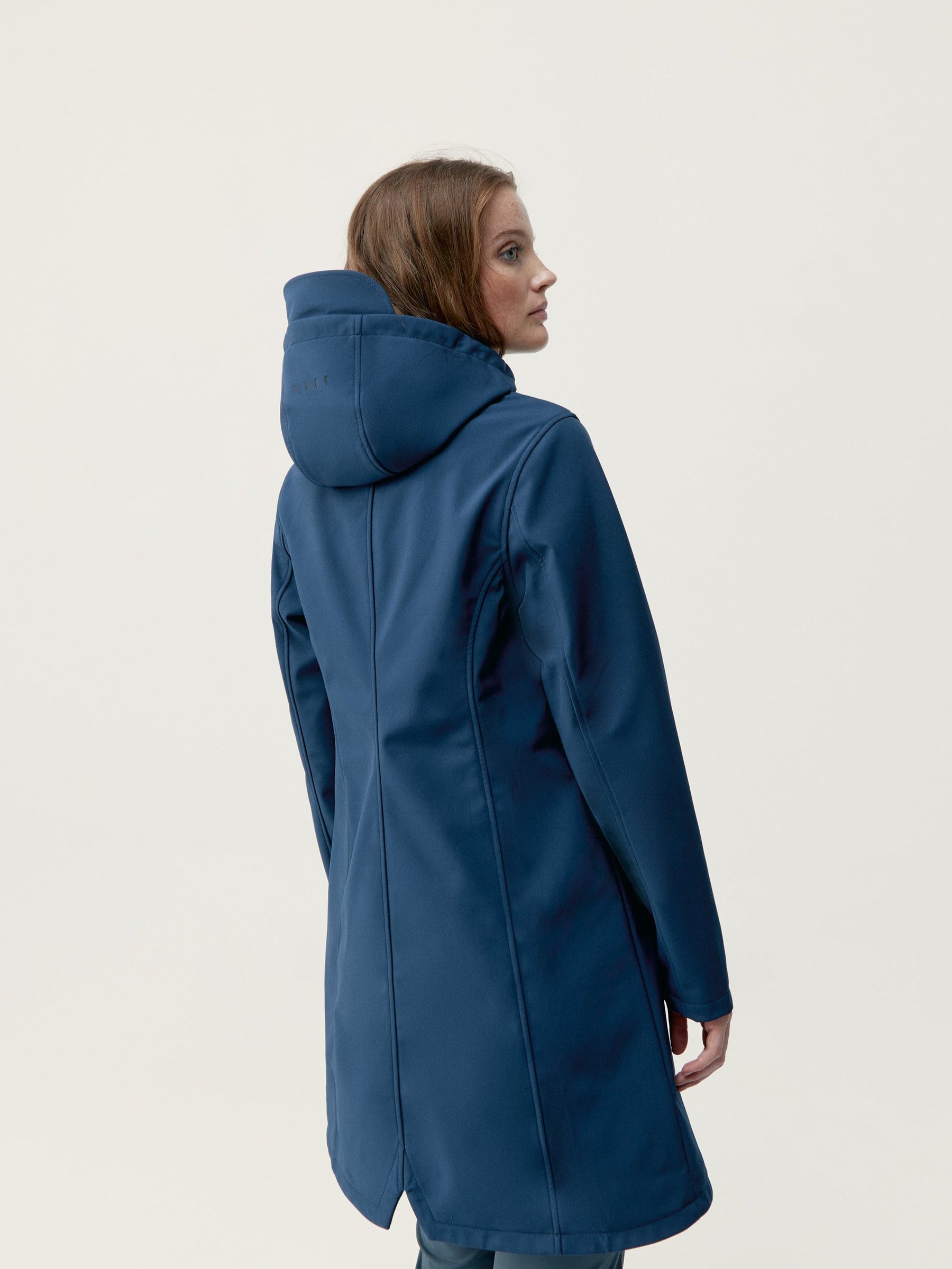 Trench Jacket in Sailor Blue