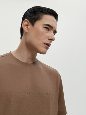Venetta T-Shirt in Chestnut