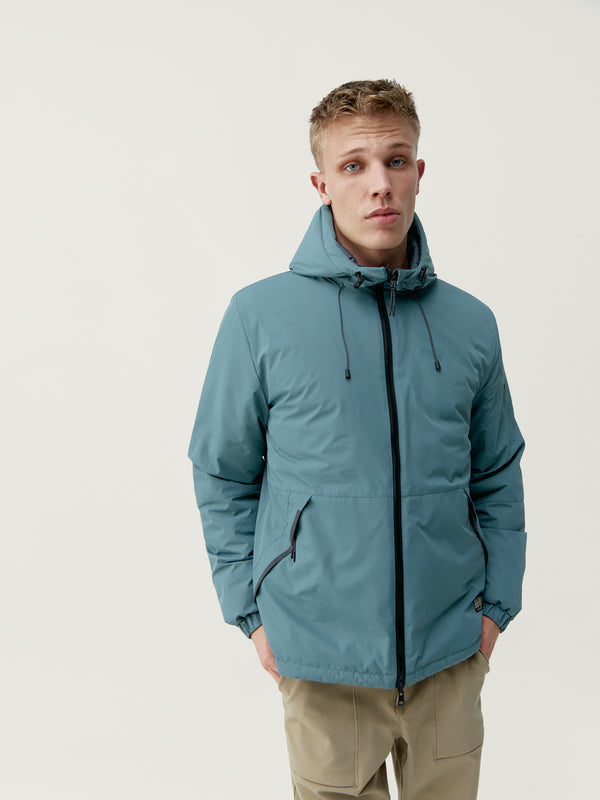 Volga Jacket in Grey Green/Road Gray