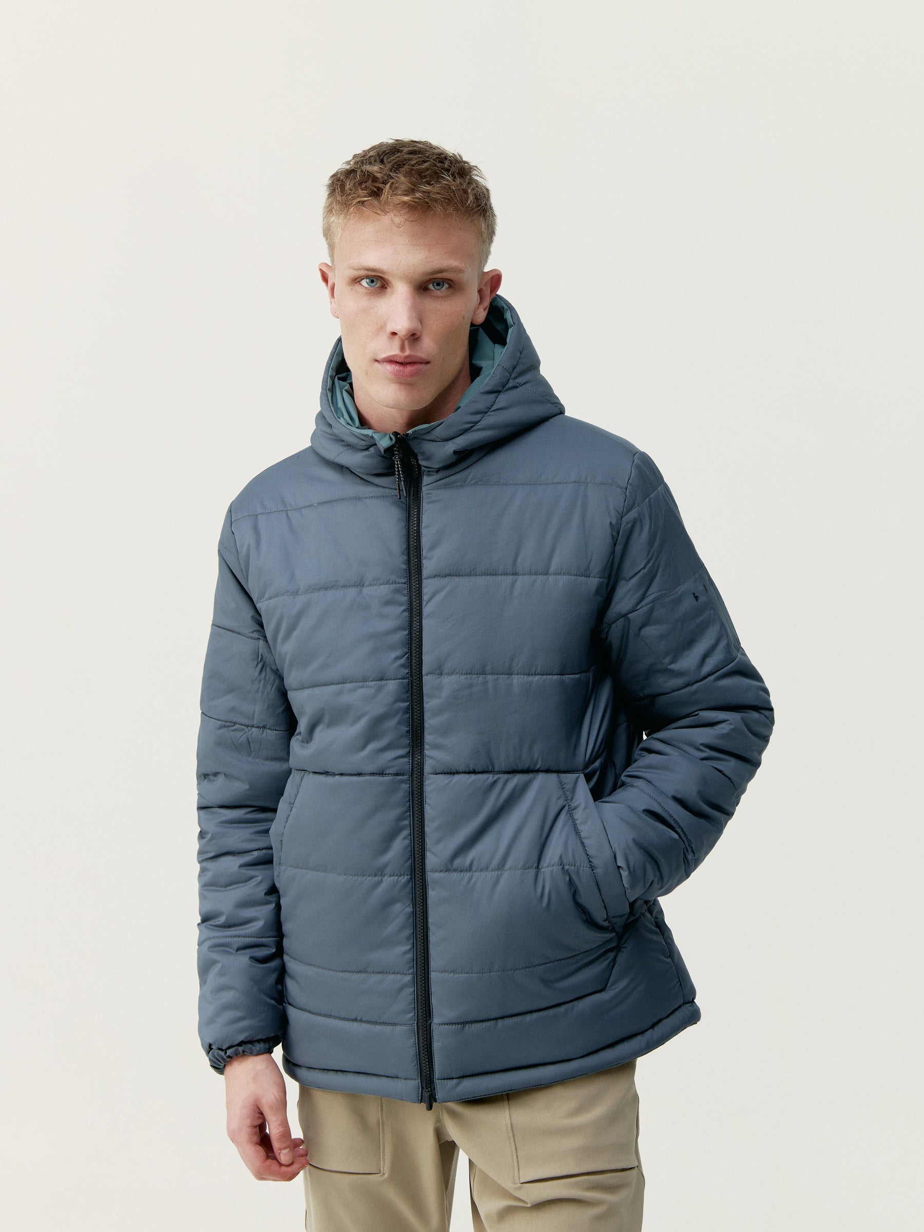 Jacke Volga Grau Grün/Straßengrau