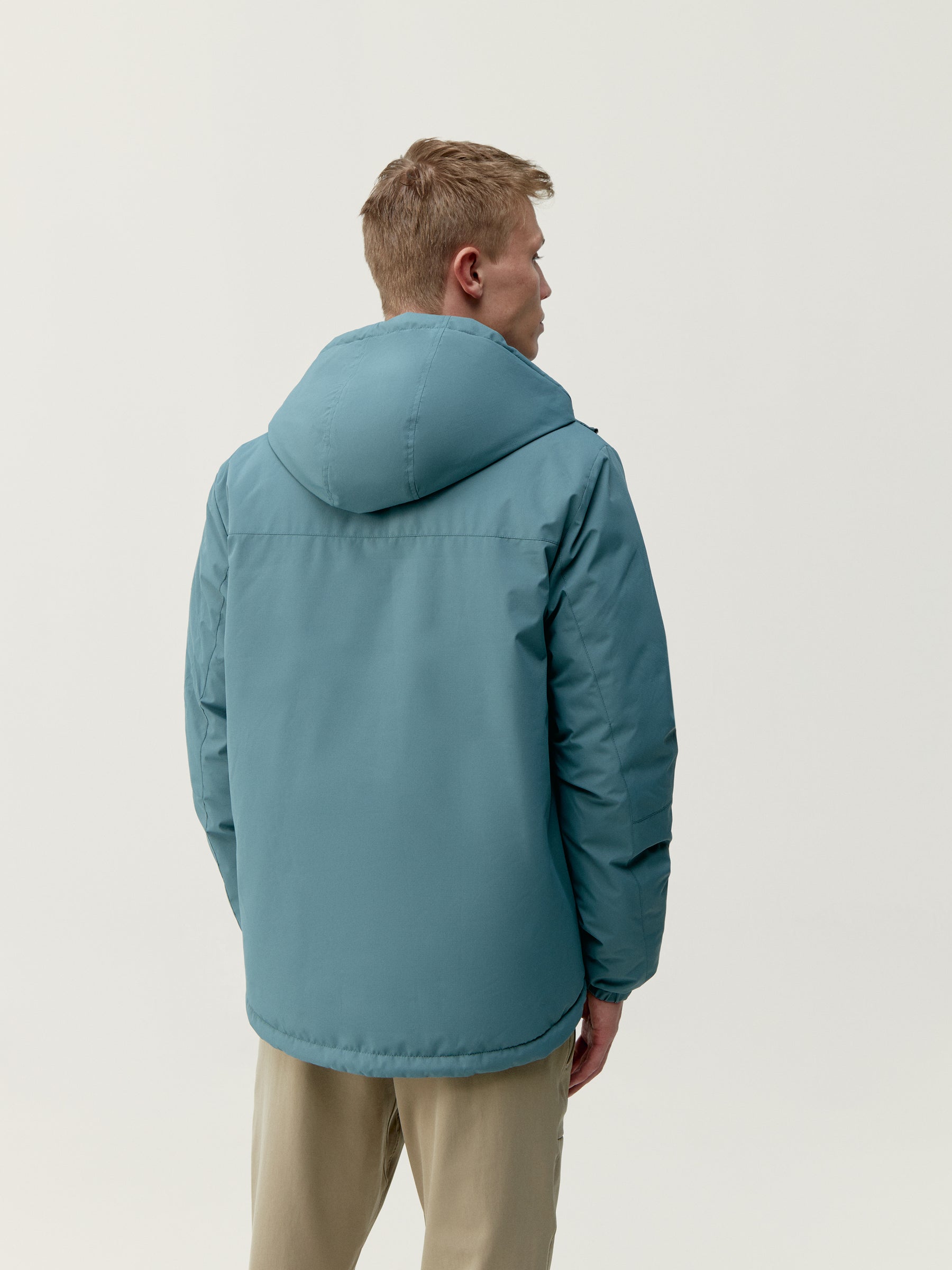 Volga Jacket in Grey Green/Road Gray