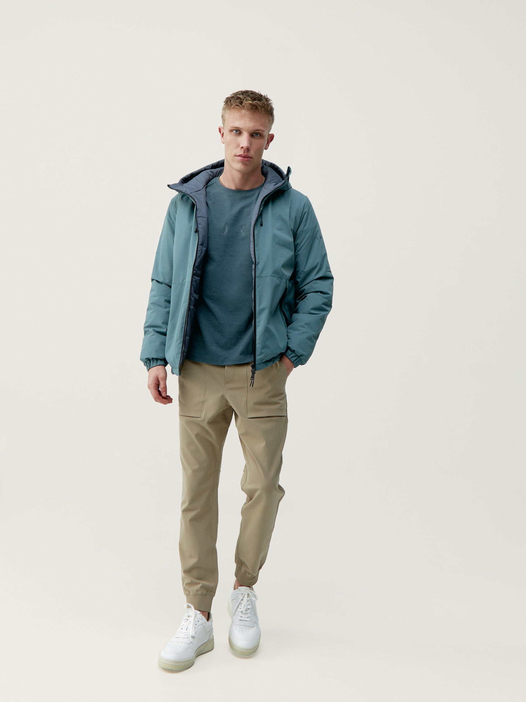 Jacke Volga Grau Grün/Straßengrau