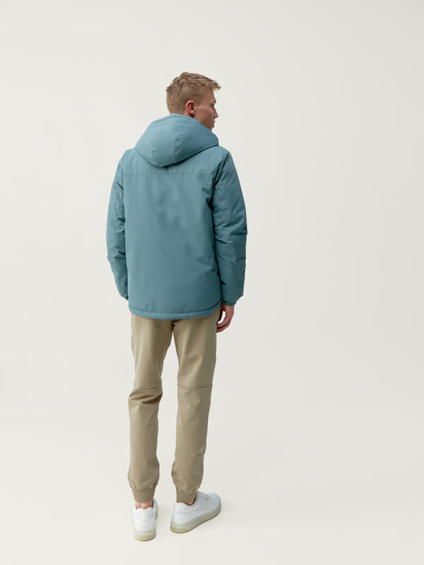 Volga Jacket in Grey Green/Road Gray