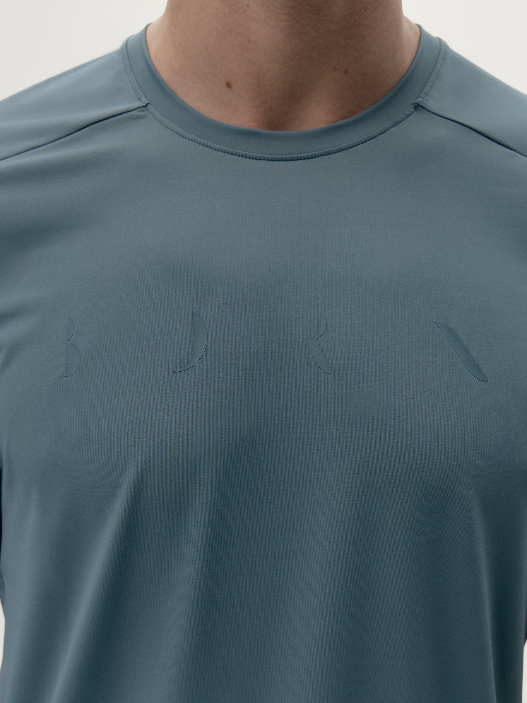 Volta T-Shirt in Grey Green