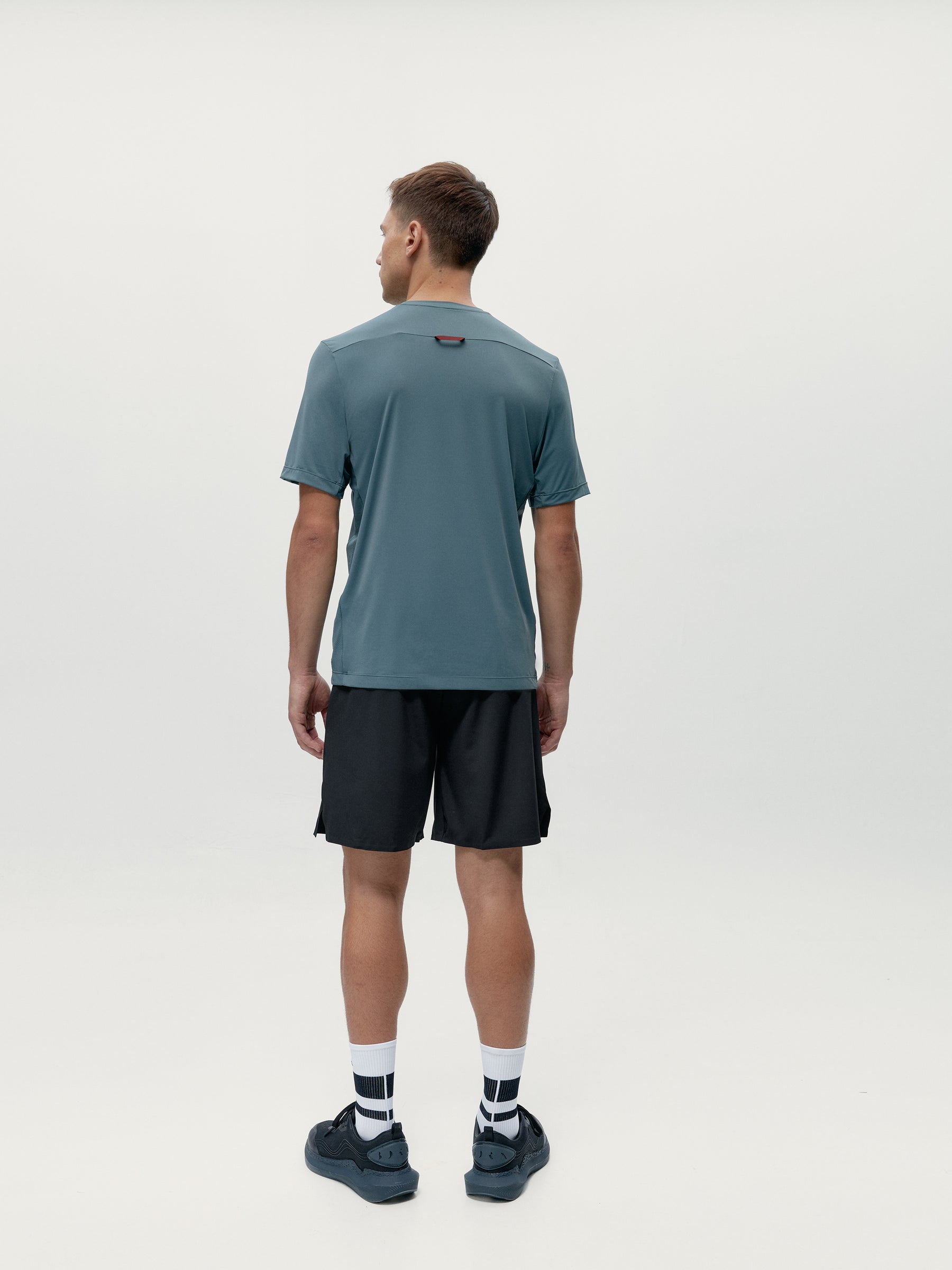 Volta T-Shirt in Grey Green