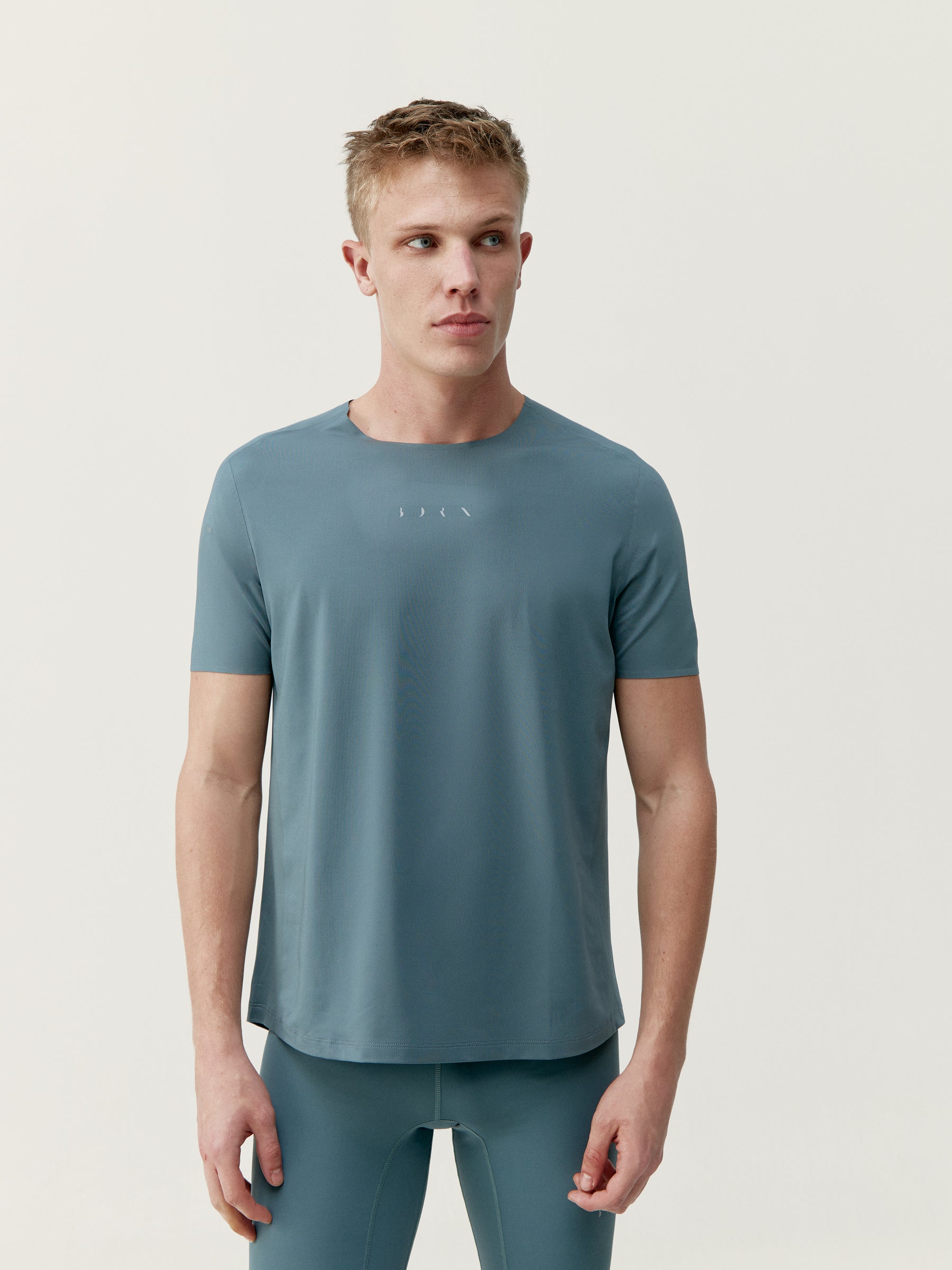 Vostok T-Shirt in Grey Green