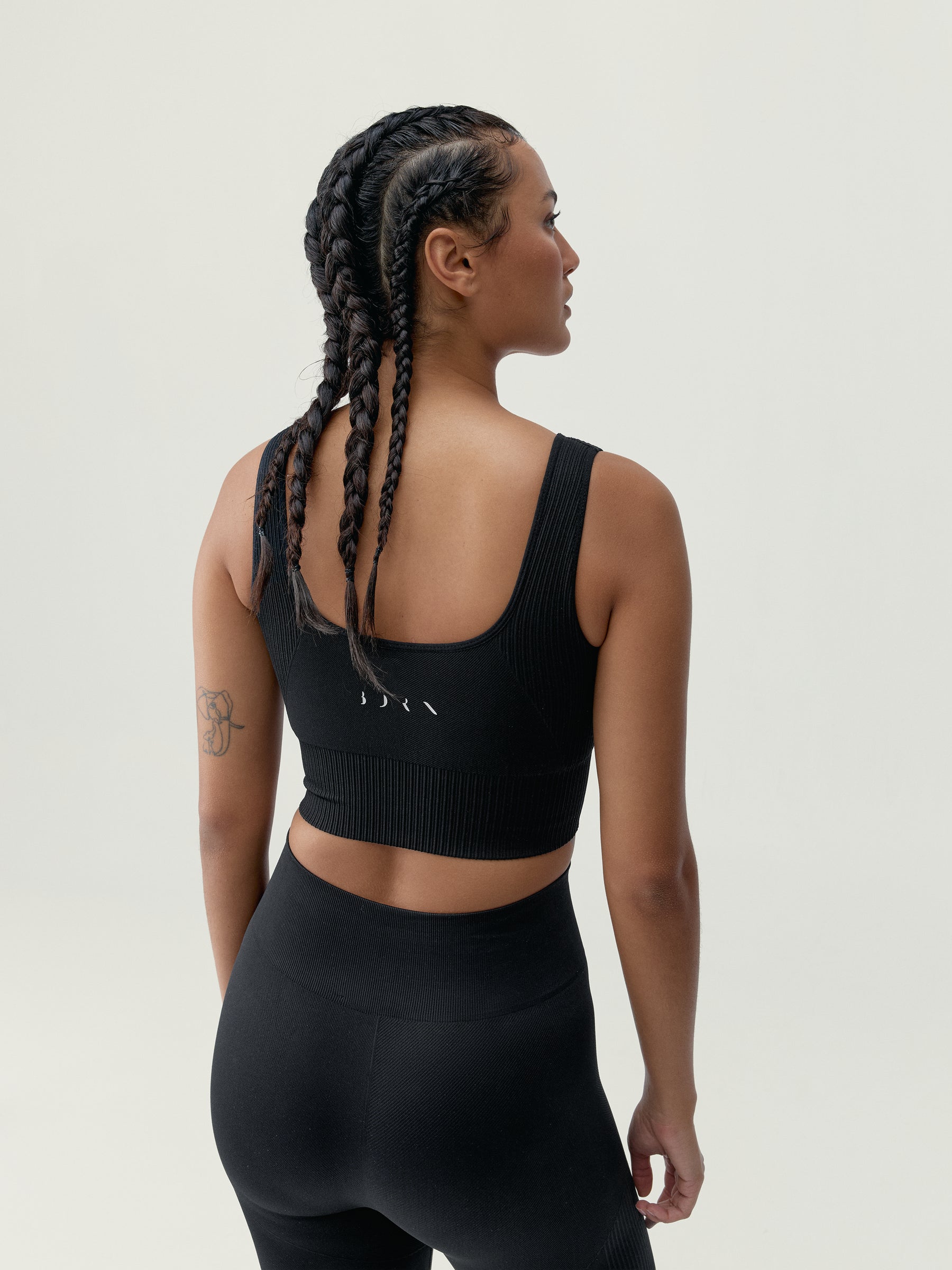 Yami Bra Top in Black