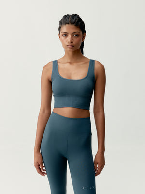 Yami Top in Stormy Grey