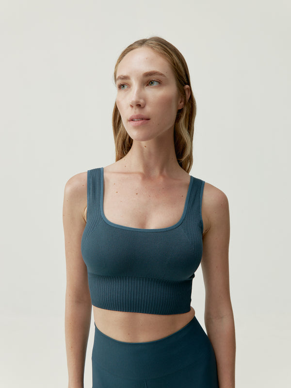 Yami Top in Stormy Grey