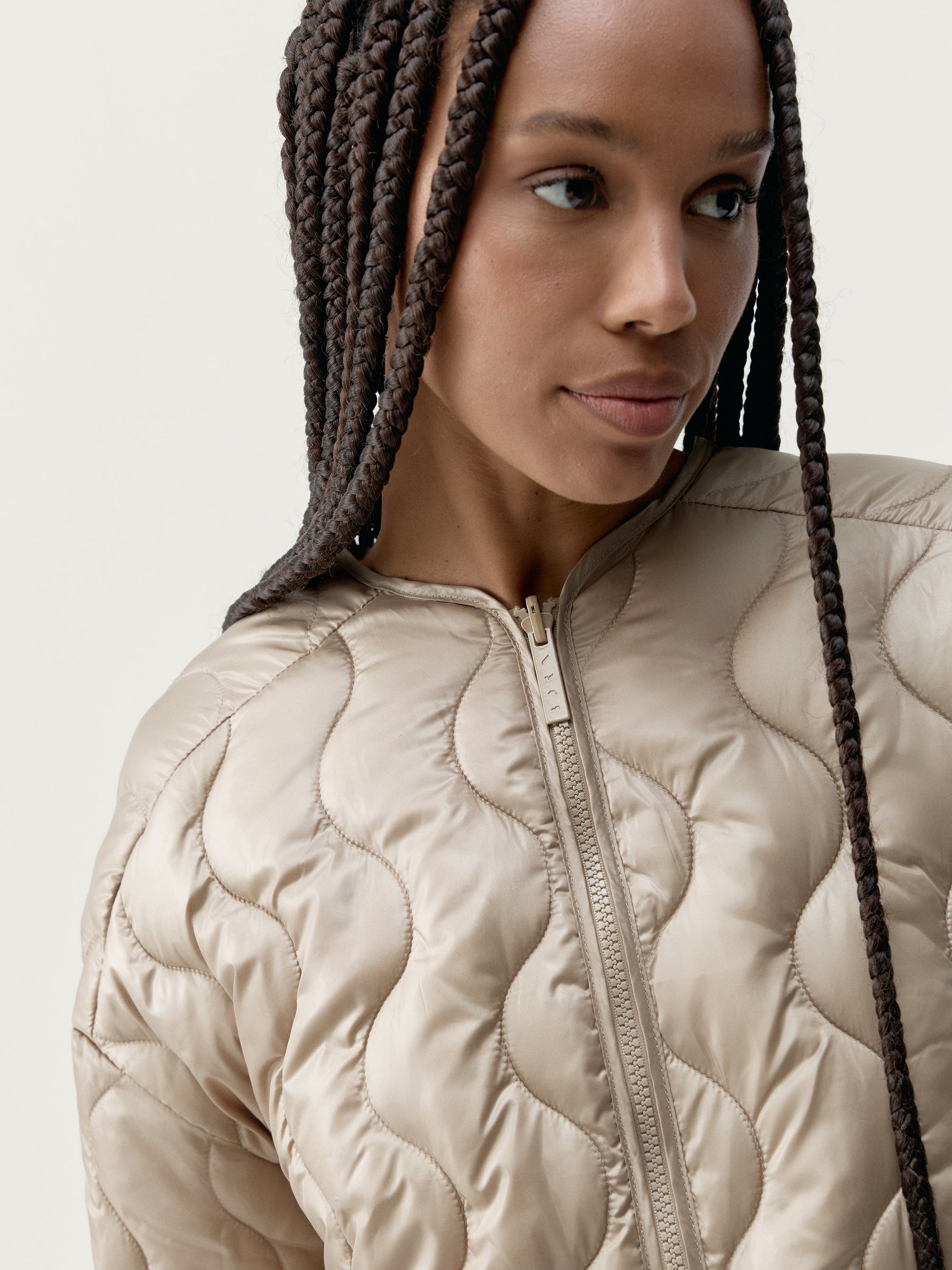 Yasu Stick Jacket/Winter Ecru