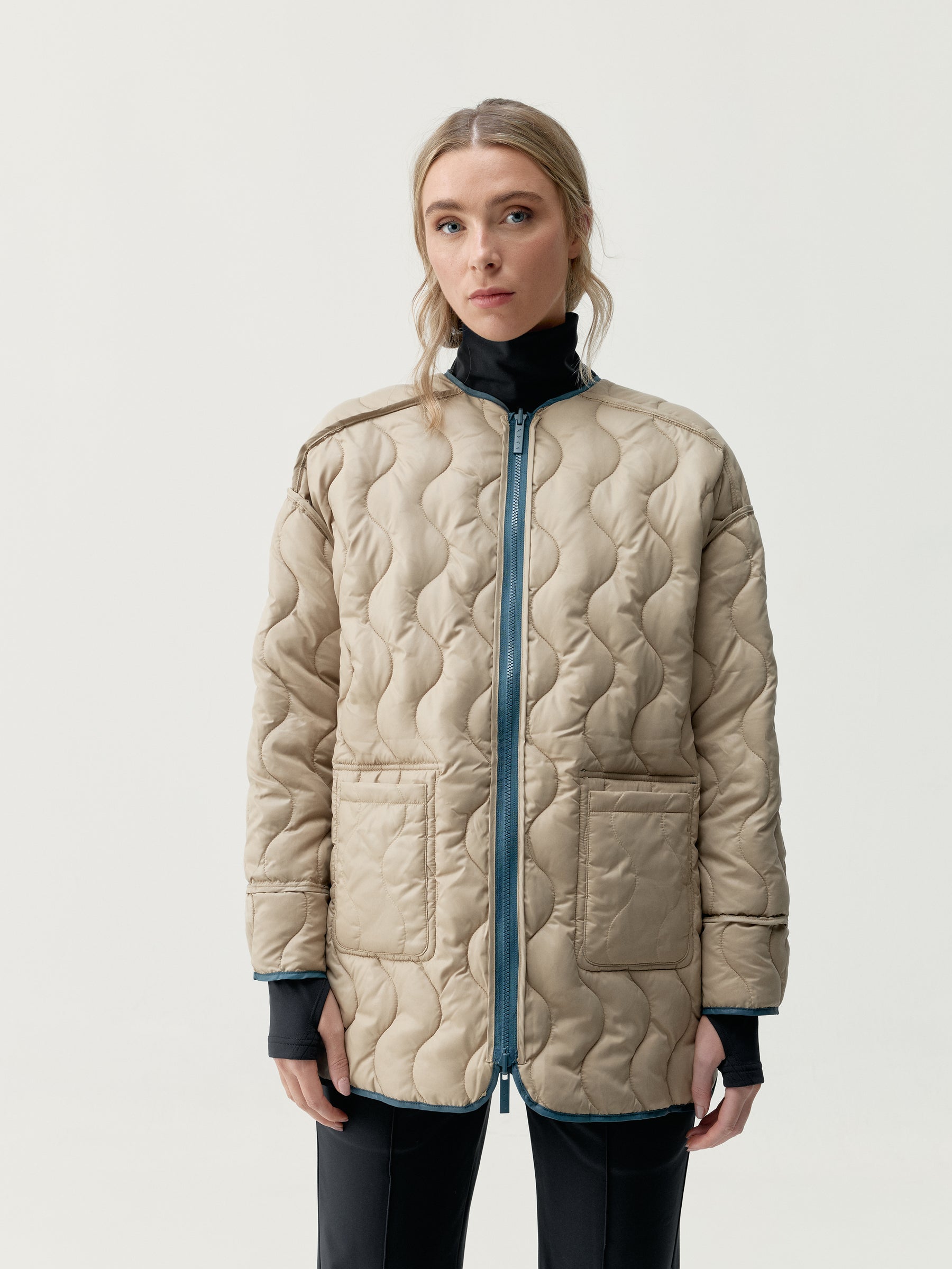 Yasu Jacket in Stormy Grey/Grain