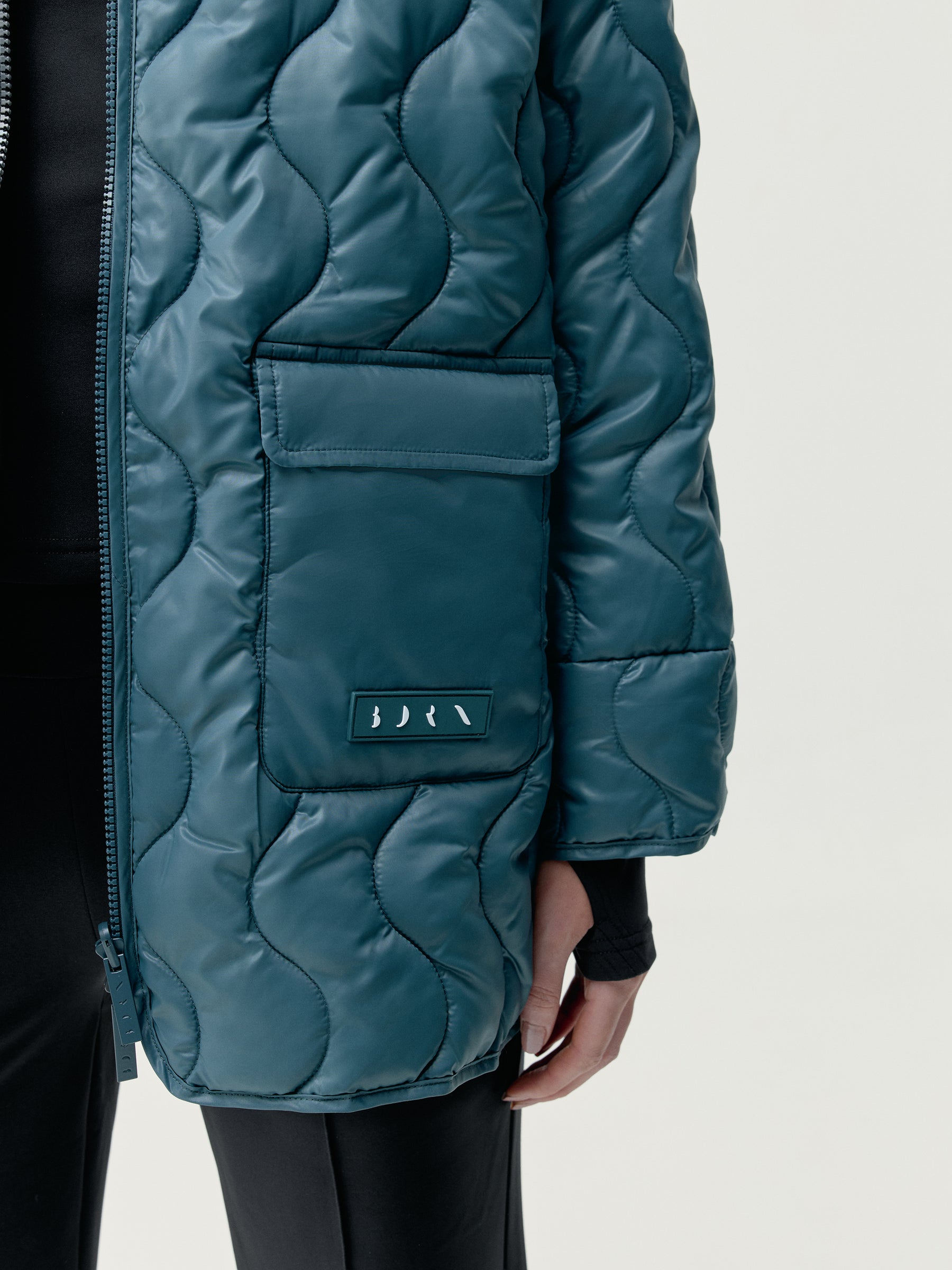 Yasu Jacket in Stormy Grey/Grain