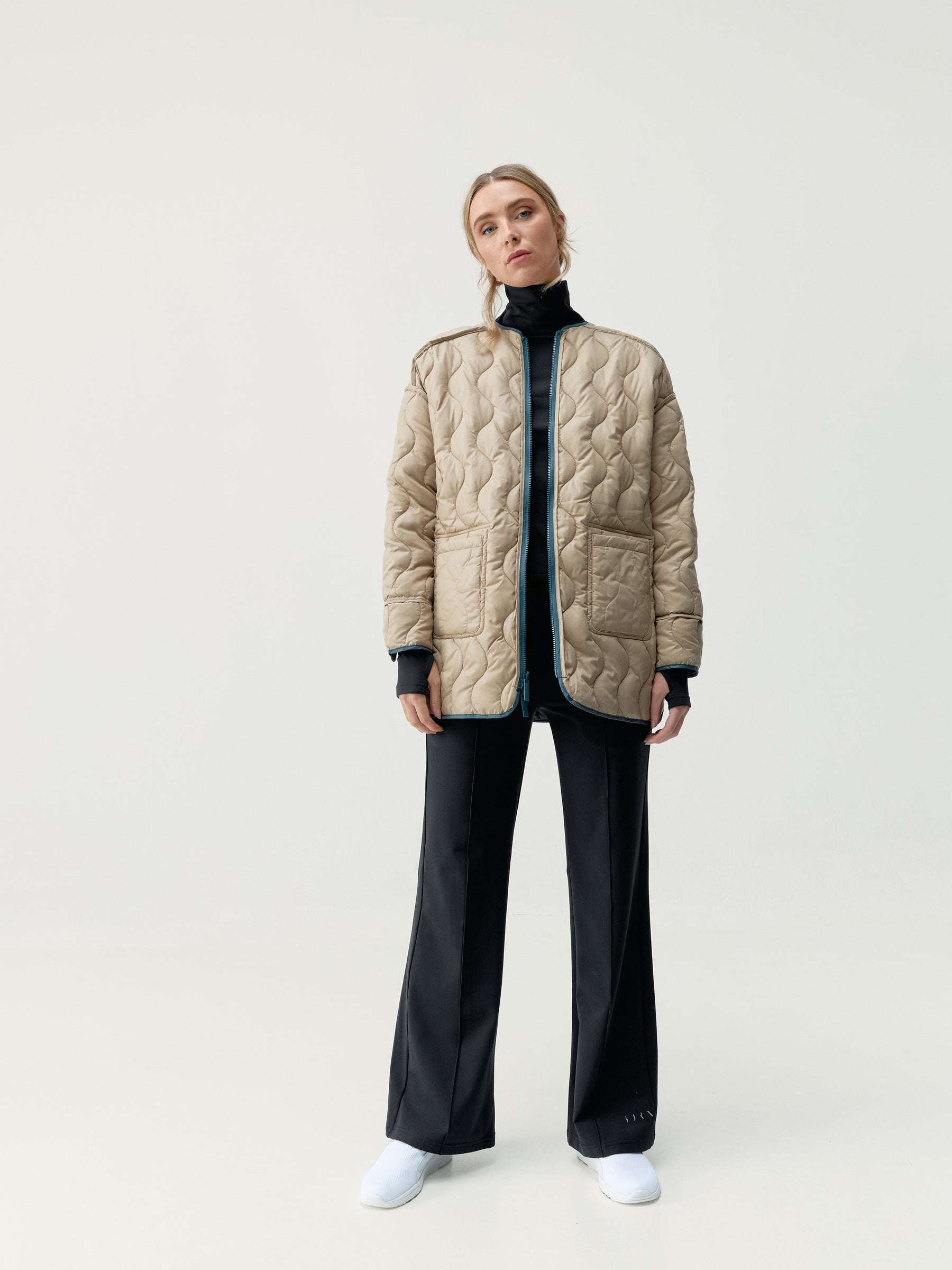 Yasu Jacket in Stormy Grey/Grain