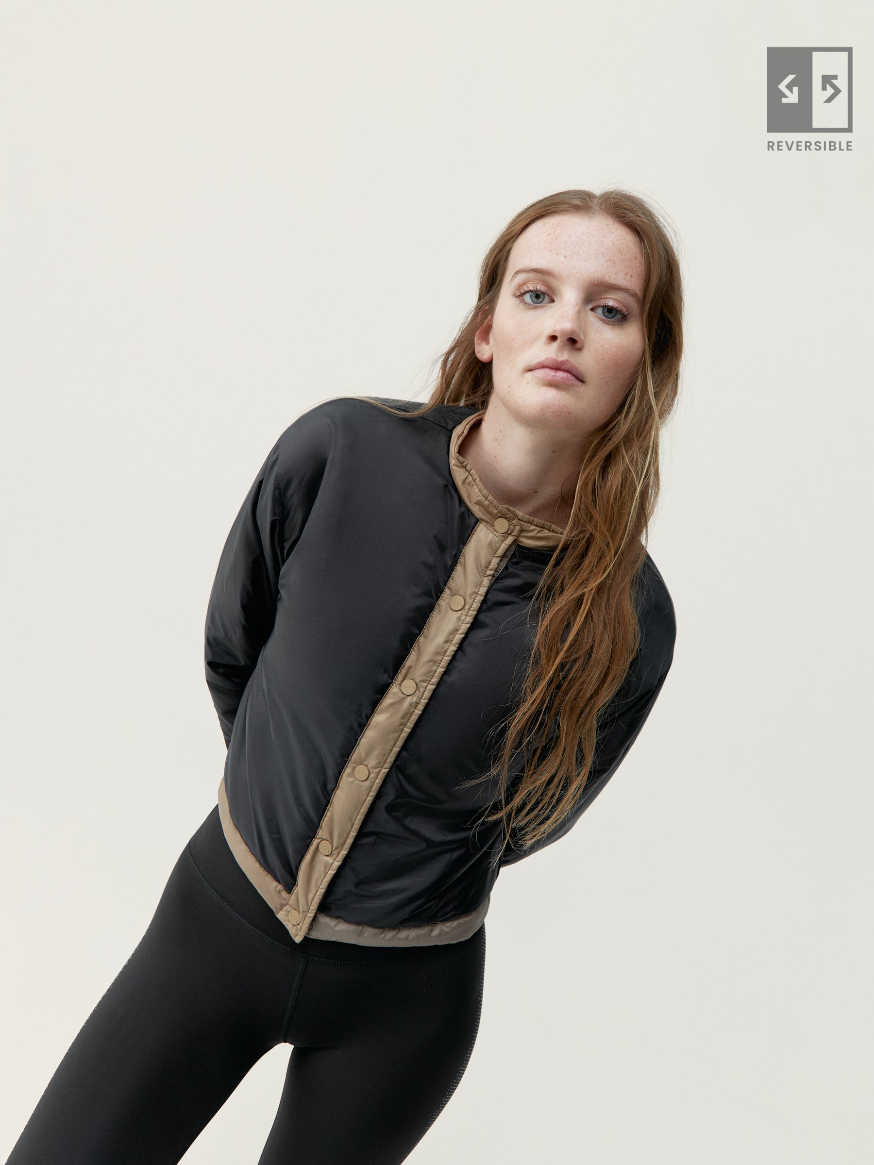 Tove Jacket in Stick/ Black