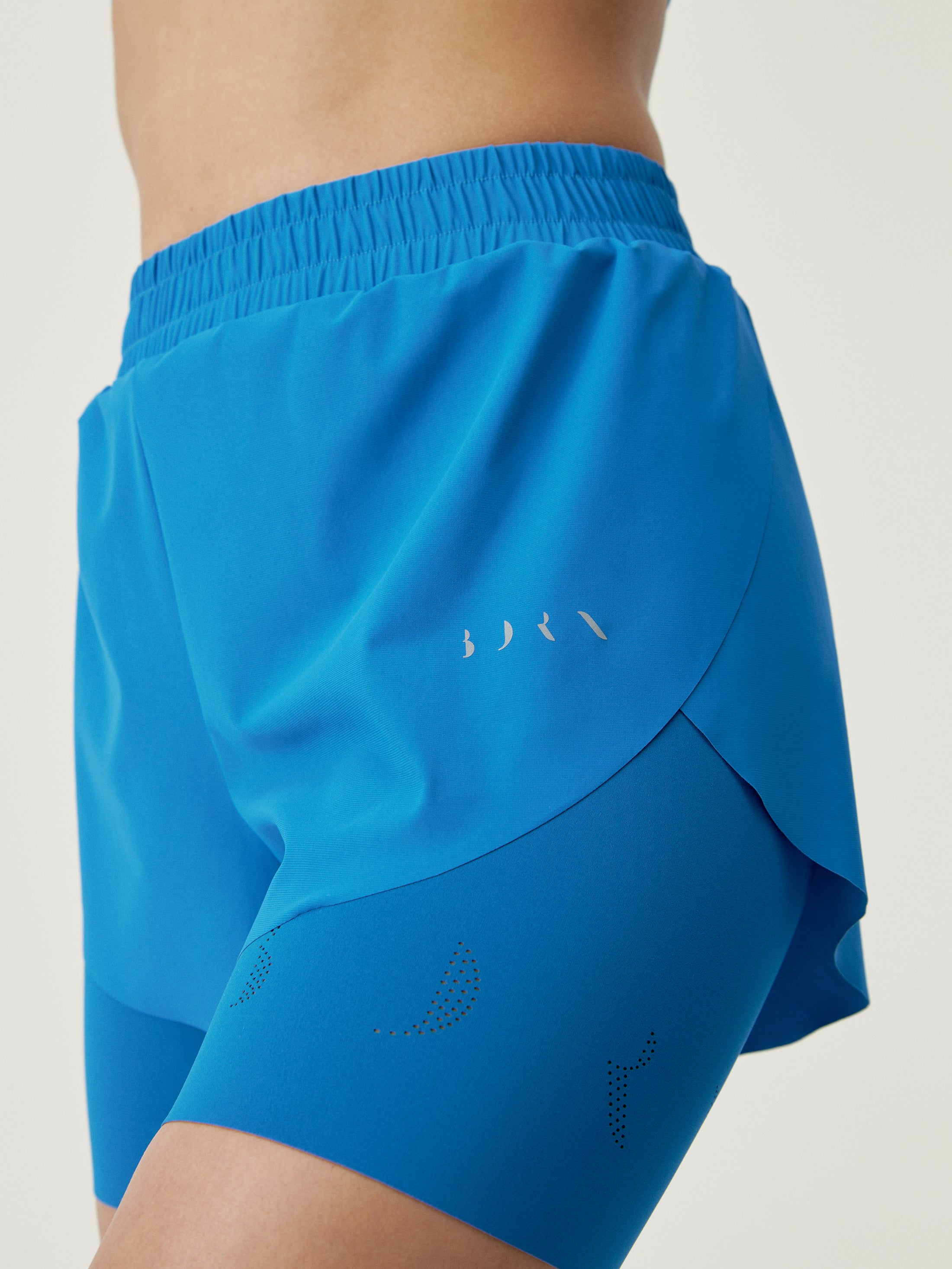 Bikila Shorts in Gloss Blue